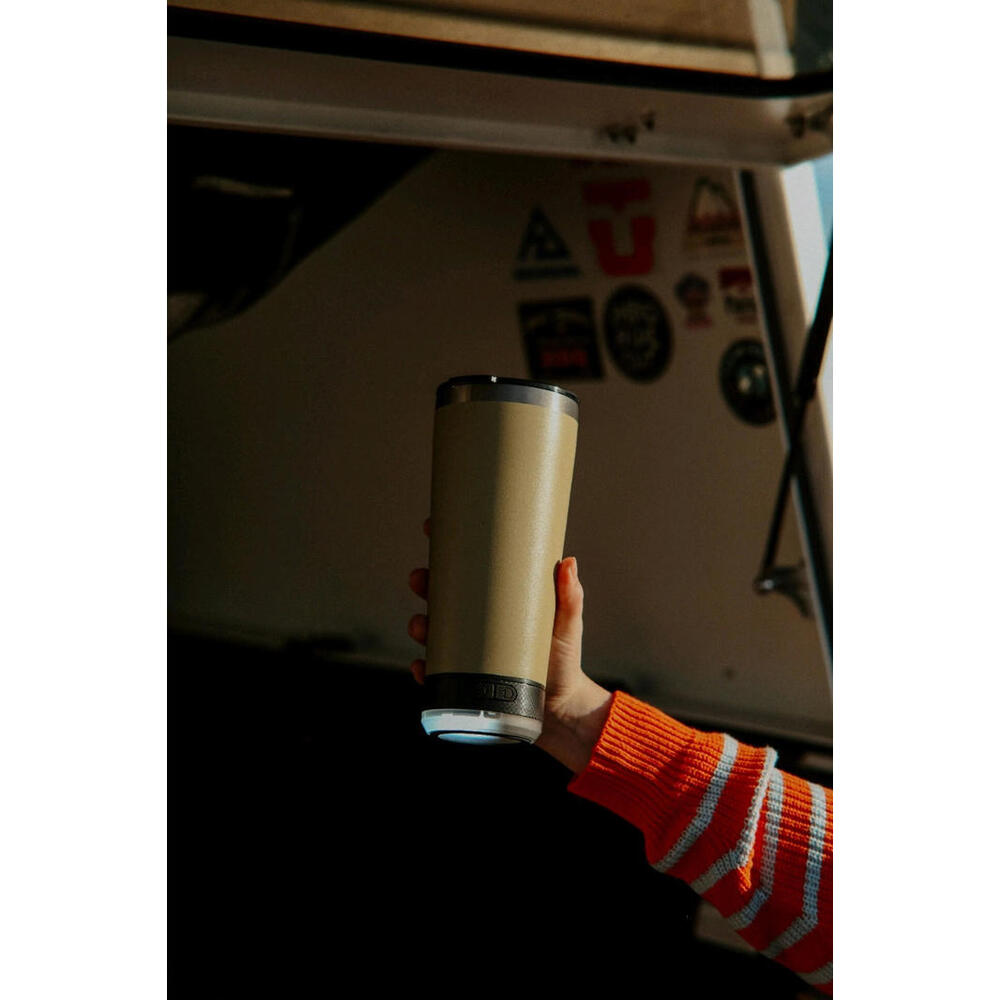 Sandstone Vibe 28oz Stainless Steel Tumbler with Flashlight Beacon